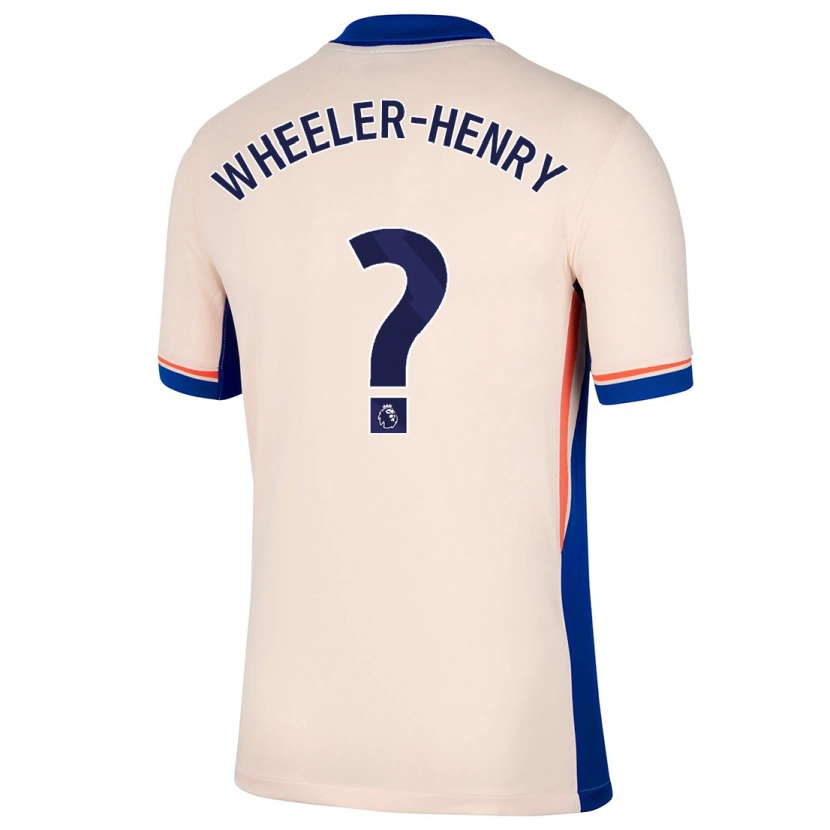 Danxen Dame Joseph Wheeler-Henry #0 Lys Beige Bortetrøye Drakt Trøye 2024/25 Skjorter T-Skjorte