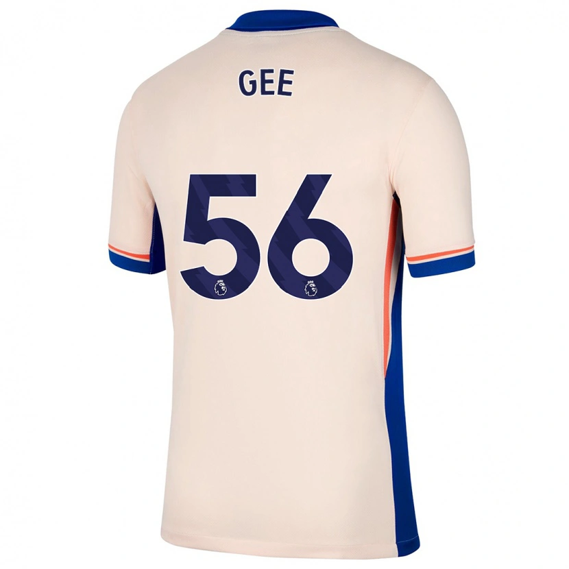 Danxen Dame Billy Gee #56 Lys Beige Bortetrøye Drakt Trøye 2024/25 Skjorter T-Skjorte