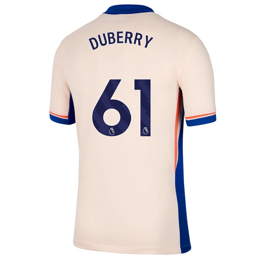 Danxen Dame Zain Silcott-Duberry #61 Lys Beige Bortetrøye Drakt Trøye 2024/25 Skjorter T-Skjorte