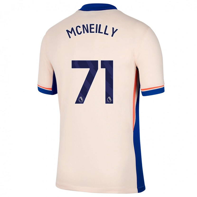 Danxen Dame Donnell Mcneilly #71 Lys Beige Bortetrøye Drakt Trøye 2024/25 Skjorter T-Skjorte