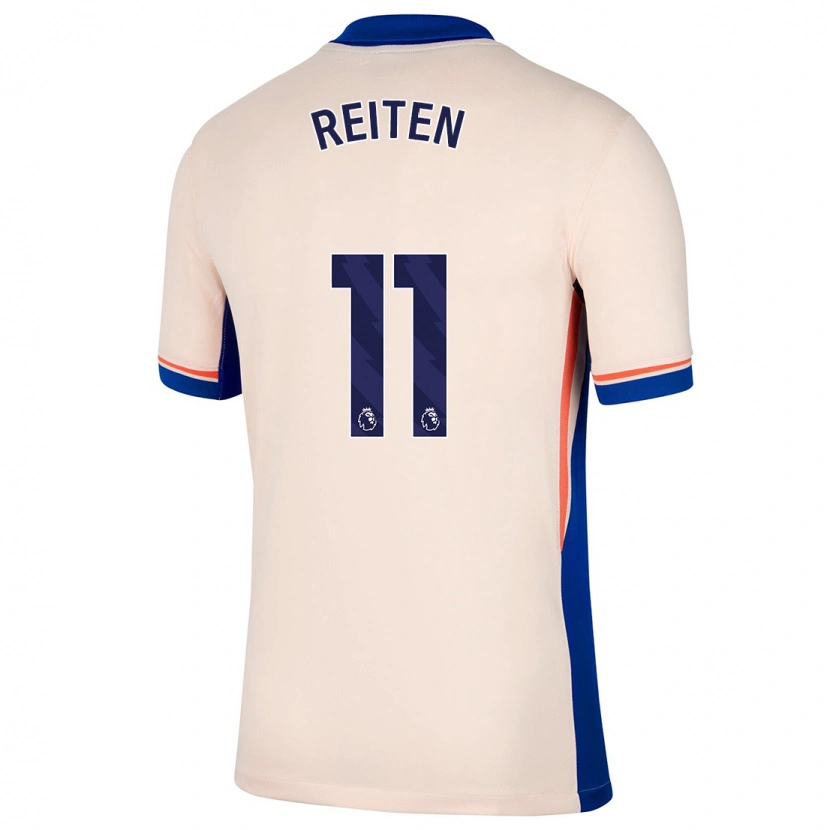 Danxen Dame Guro Reiten #11 Lys Beige Bortetrøye Drakt Trøye 2024/25 Skjorter T-Skjorte