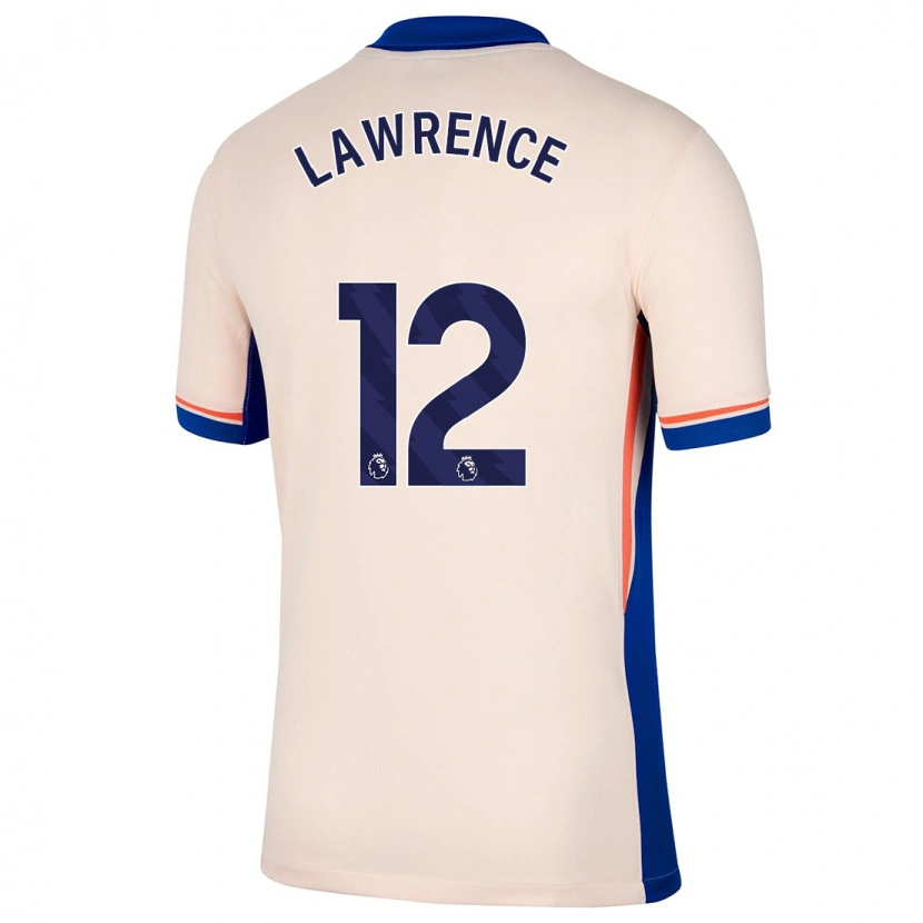 Danxen Dame Ashley Lawrence #12 Lys Beige Bortetrøye Drakt Trøye 2024/25 Skjorter T-Skjorte