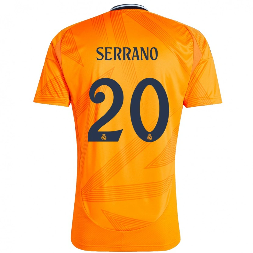 Danxen Dame Manu Serrano #20 Oransje Bortetrøye Drakt Trøye 2024/25 Skjorter T-Skjorte