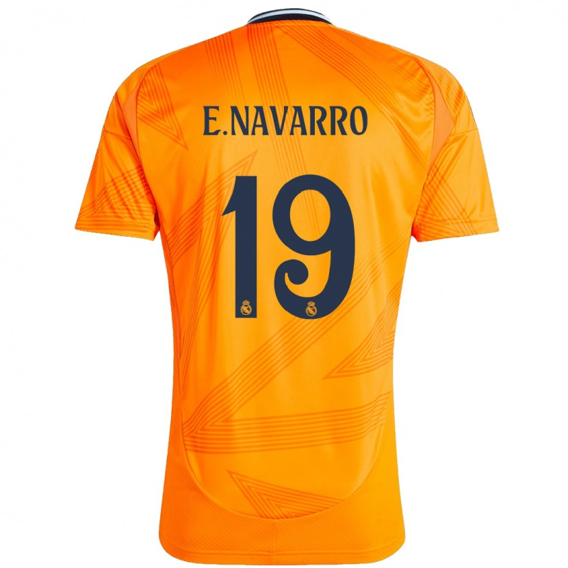 Danxen Dame Eva Navarro #19 Oransje Bortetrøye Drakt Trøye 2024/25 Skjorter T-Skjorte