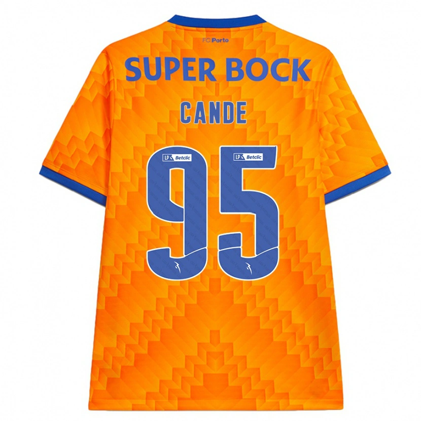 Danxen Dame Anhá Cande #95 Oransje Bortetrøye Drakt Trøye 2024/25 Skjorter T-Skjorte