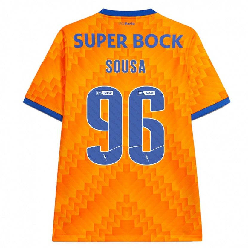Danxen Dame Filipe Sousa #96 Oransje Bortetrøye Drakt Trøye 2024/25 Skjorter T-Skjorte