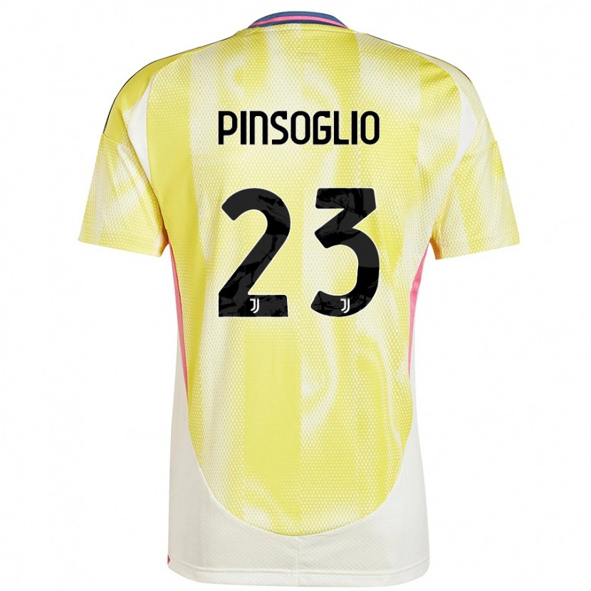 Danxen Dame Carlo Pinsoglio #23 Solgul Bortetrøye Drakt Trøye 2024/25 Skjorter T-Skjorte