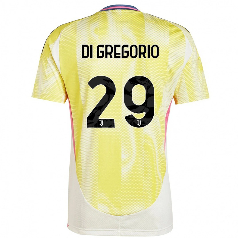 Danxen Dame Michele Di Gregorio #29 Solgul Bortetrøye Drakt Trøye 2024/25 Skjorter T-Skjorte