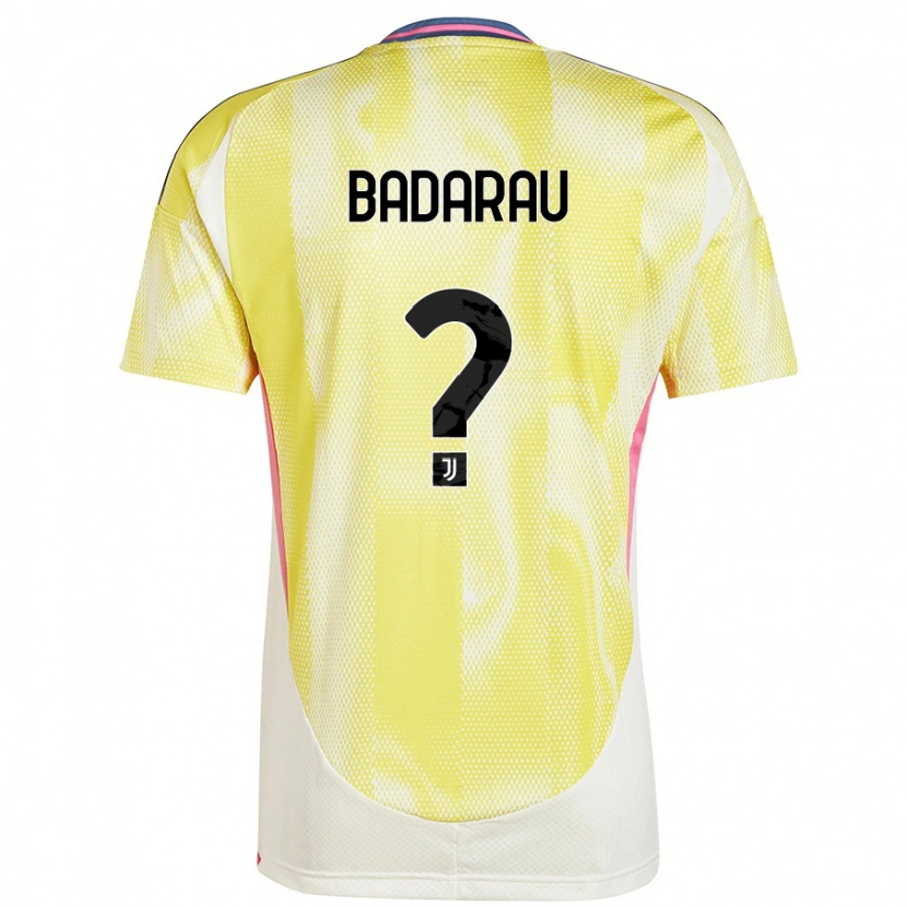 Danxen Dame Fabio Bădărău #0 Solgul Bortetrøye Drakt Trøye 2024/25 Skjorter T-Skjorte