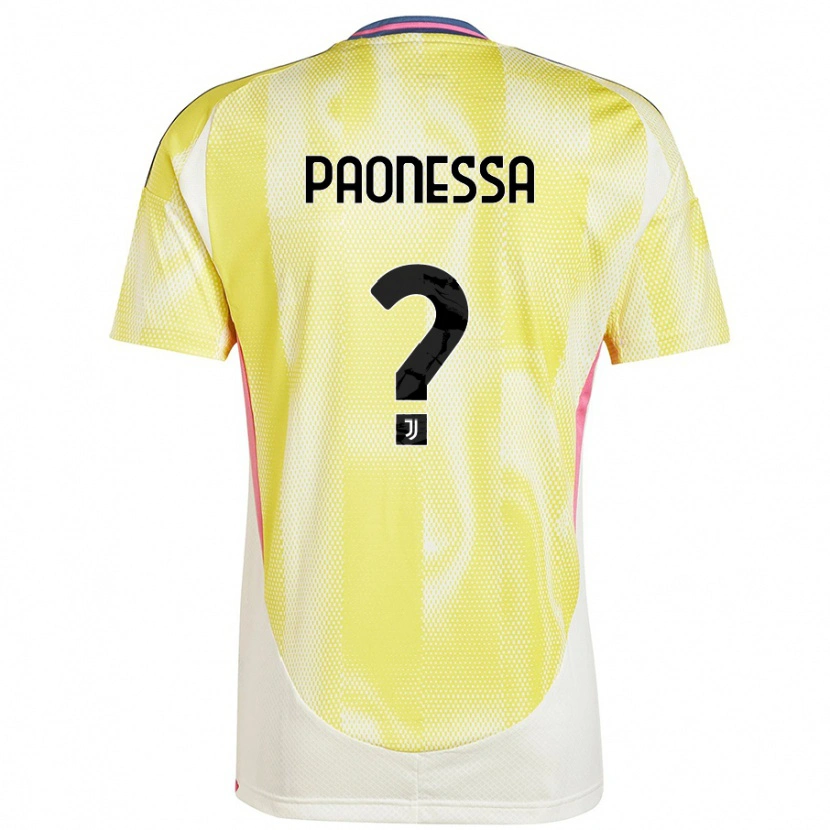 Danxen Dame Riccardo Paonessa #0 Solgul Bortetrøye Drakt Trøye 2024/25 Skjorter T-Skjorte