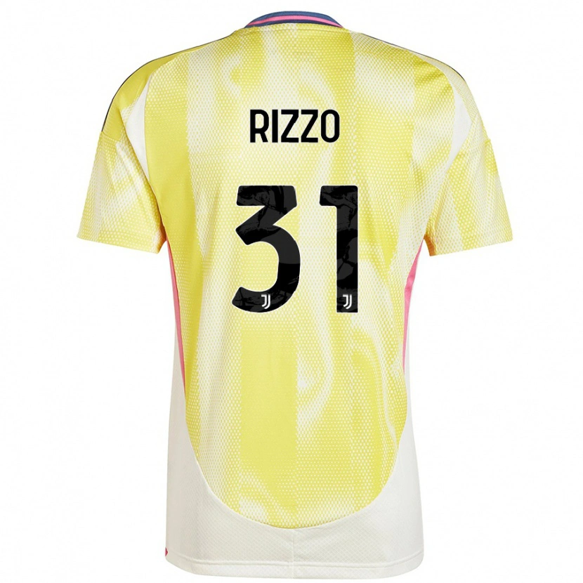 Danxen Dame Niccolò Rizzo #31 Solgul Bortetrøye Drakt Trøye 2024/25 Skjorter T-Skjorte