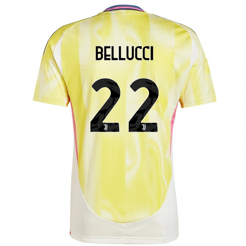 Danxen Dame Melissa Bellucci #22 Solgul Bortetrøye Drakt Trøye 2024/25 Skjorter T-Skjorte