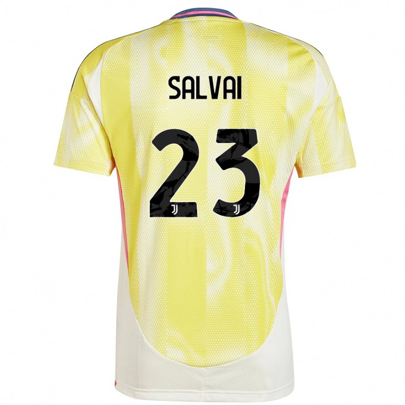 Danxen Dame Cecilia Salvai #23 Solgul Bortetrøye Drakt Trøye 2024/25 Skjorter T-Skjorte