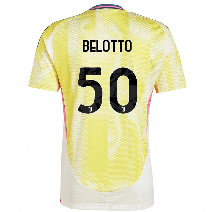 Danxen Dame Soledad Belotto #50 Solgul Bortetrøye Drakt Trøye 2024/25 Skjorter T-Skjorte