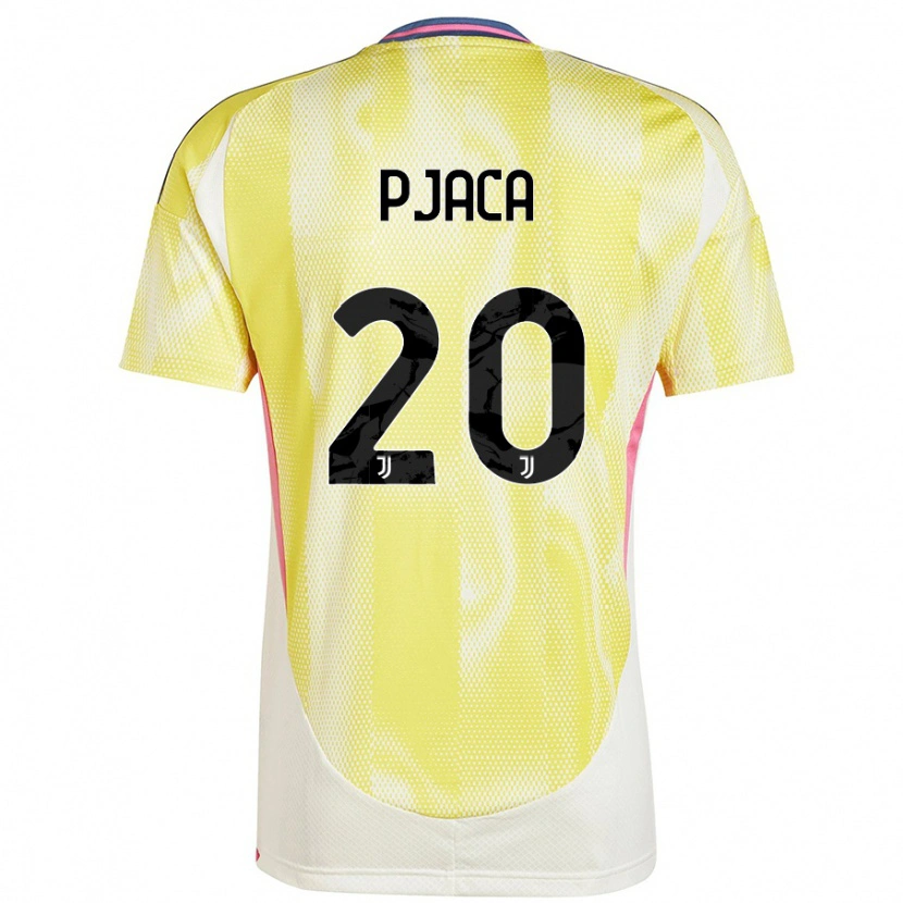 Danxen Dame Marko Pjaca #20 Solgul Bortetrøye Drakt Trøye 2024/25 Skjorter T-Skjorte