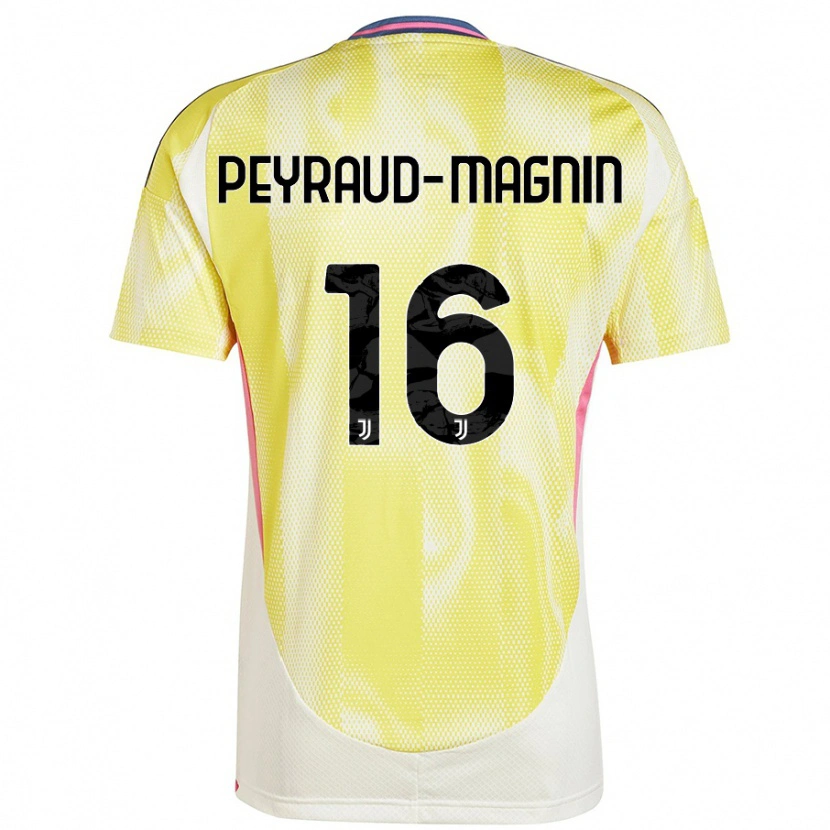 Danxen Dame Pauline Peyraud-Magnin #16 Solgul Bortetrøye Drakt Trøye 2024/25 Skjorter T-Skjorte