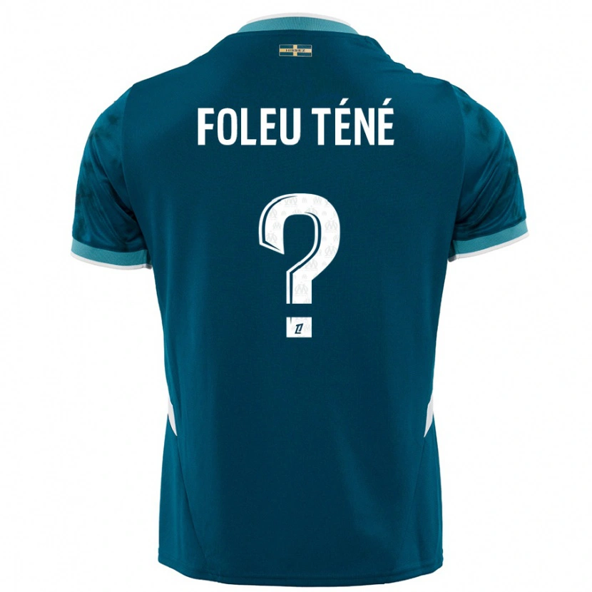 Danxen Dame Krys Foleu Téné #0 Turkis Blå Bortetrøye Drakt Trøye 2024/25 Skjorter T-Skjorte