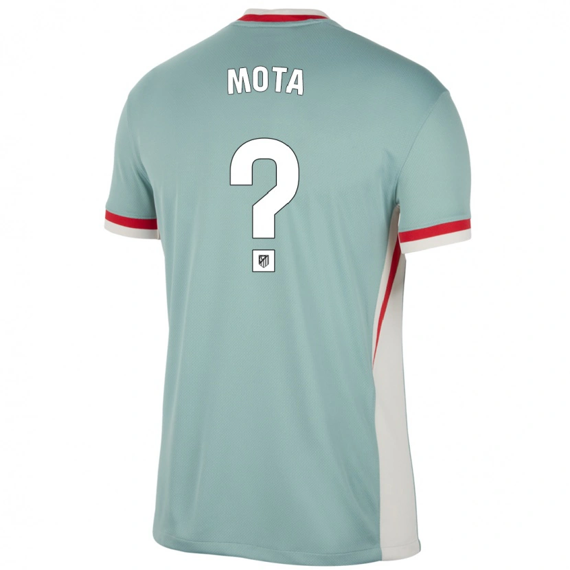 Danxen Dame Koke Mota #0 Lys Beige Blå Bortetrøye Drakt Trøye 2024/25 Skjorter T-Skjorte