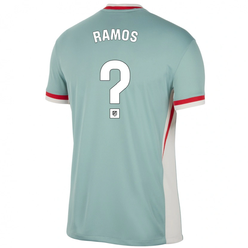Danxen Dame Yeremaiah Ramos #0 Lys Beige Blå Bortetrøye Drakt Trøye 2024/25 Skjorter T-Skjorte