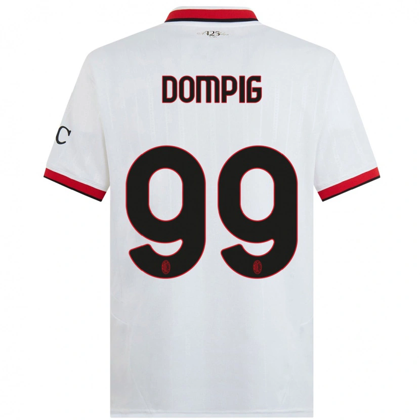 Danxen Dame Chanté Dompig #99 Hvit Svart Rød Bortetrøye Drakt Trøye 2024/25 Skjorter T-Skjorte