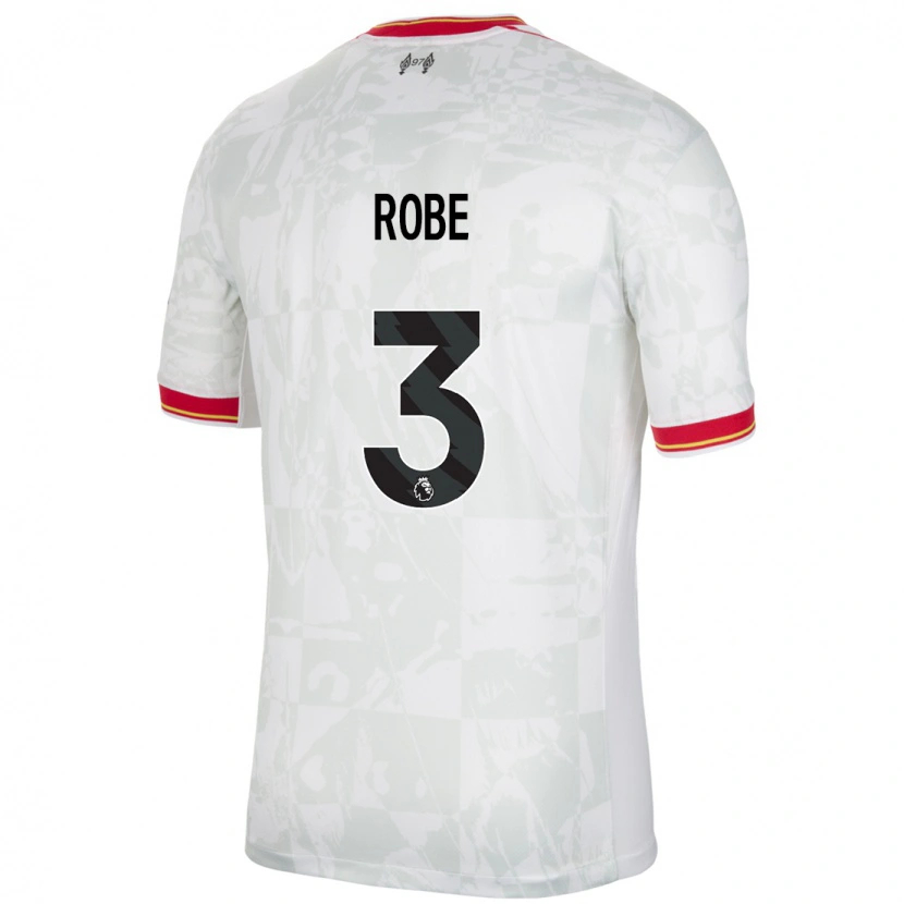 Danxen Dame Leighanne Robe #3 Hvit Rød Svart Tredje Sett Drakt Trøye 2024/25 Skjorter T-Skjorte