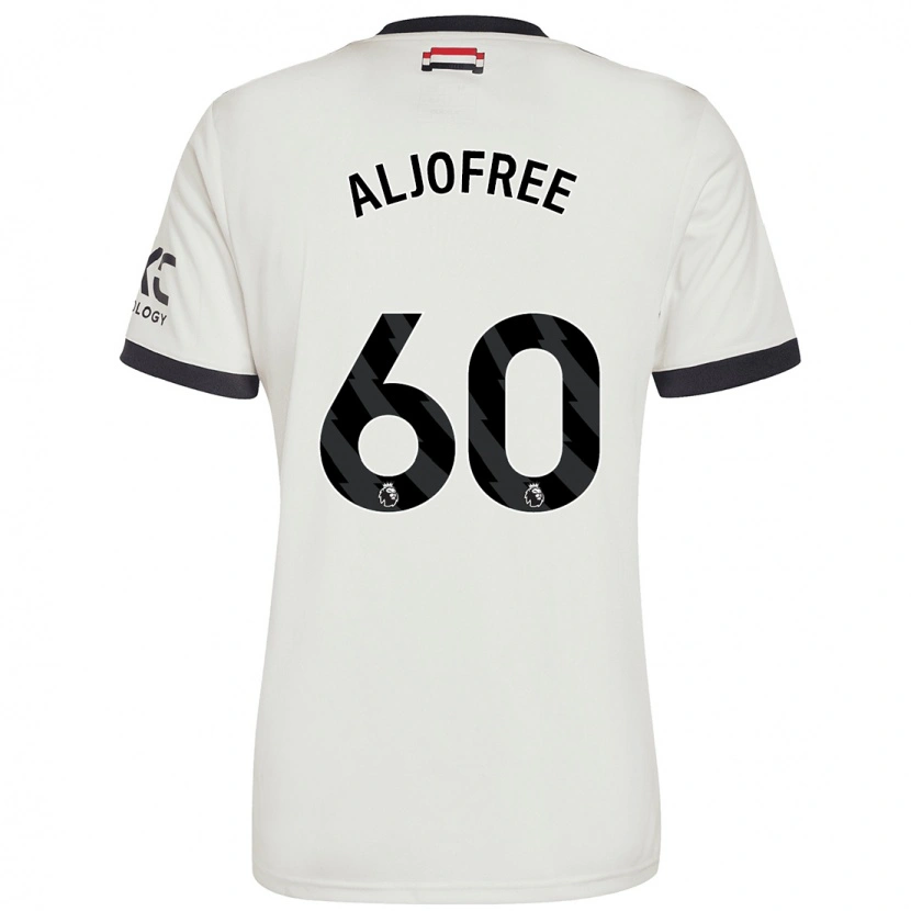 Danxen Dame Sonny Aljofree #60 Off White Tredje Sett Drakt Trøye 2024/25 Skjorter T-Skjorte