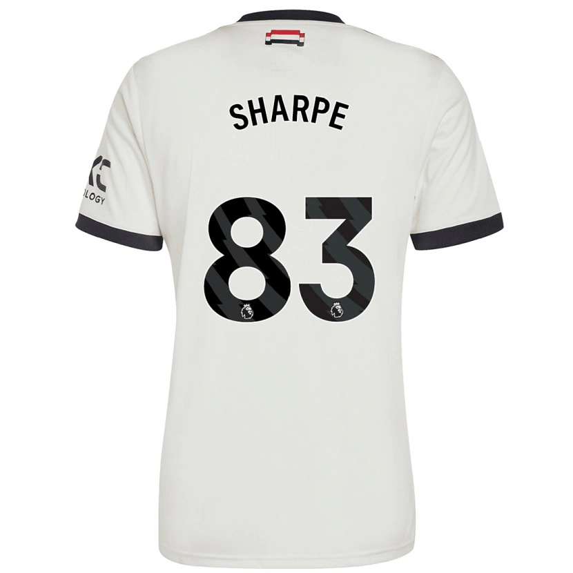 Danxen Dame Malachi Sharpe #83 Off White Tredje Sett Drakt Trøye 2024/25 Skjorter T-Skjorte