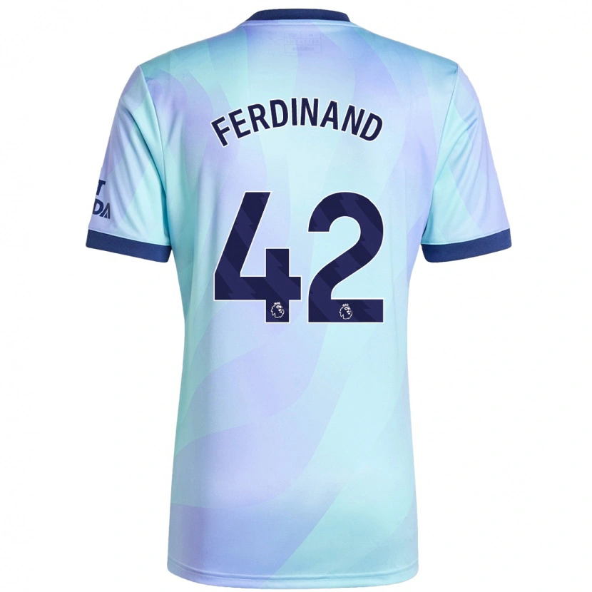 Danxen Dame Seb Ferdinand #42 Aqua Tredje Sett Drakt Trøye 2024/25 Skjorter T-Skjorte