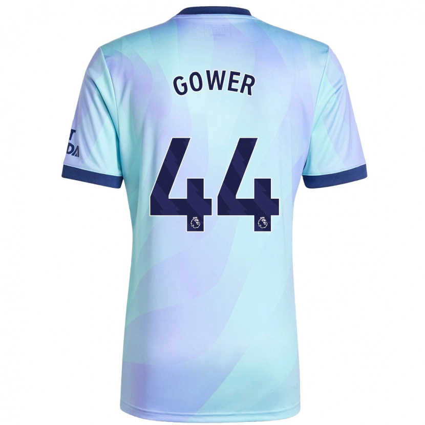 Danxen Dame Jimi Gower #44 Aqua Tredje Sett Drakt Trøye 2024/25 Skjorter T-Skjorte
