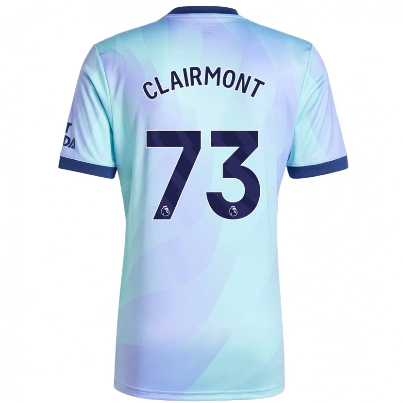 Danxen Dame Reece Clairmont #73 Aqua Tredje Sett Drakt Trøye 2024/25 Skjorter T-Skjorte