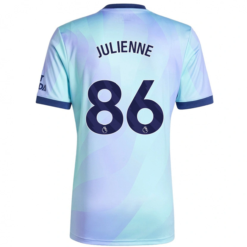 Danxen Dame Theo Julienne #86 Aqua Tredje Sett Drakt Trøye 2024/25 Skjorter T-Skjorte