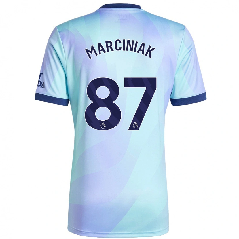 Danxen Dame Alex Marciniak #87 Aqua Tredje Sett Drakt Trøye 2024/25 Skjorter T-Skjorte