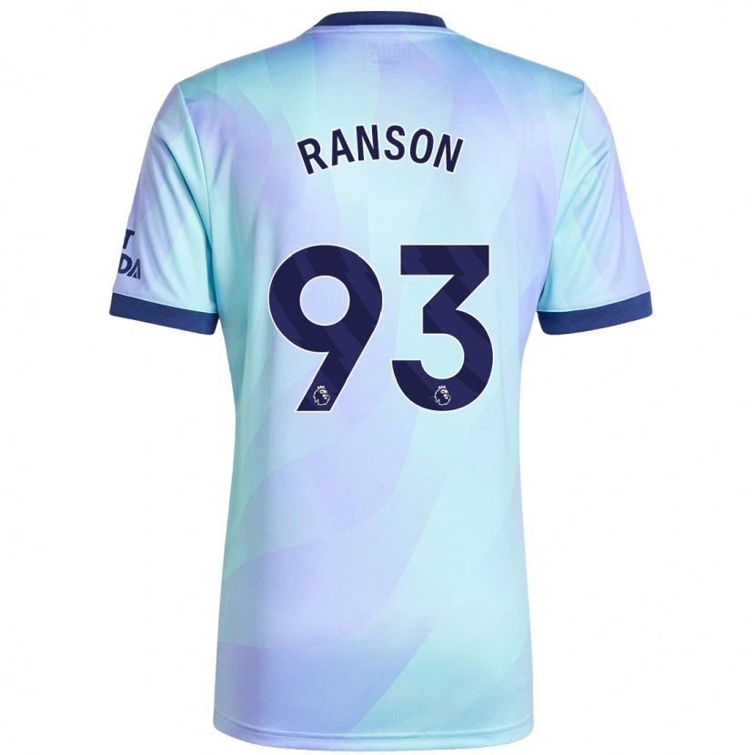 Danxen Dame Khari Ranson #93 Aqua Tredje Sett Drakt Trøye 2024/25 Skjorter T-Skjorte
