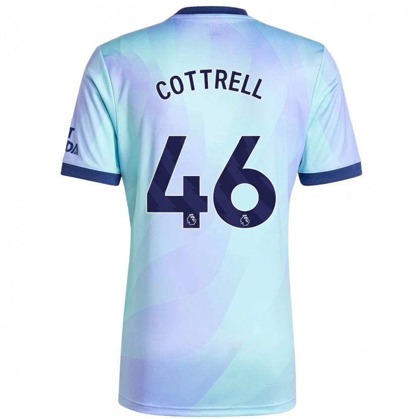 Danxen Dame Ben Cottrell #46 Aqua Tredje Sett Drakt Trøye 2024/25 Skjorter T-Skjorte