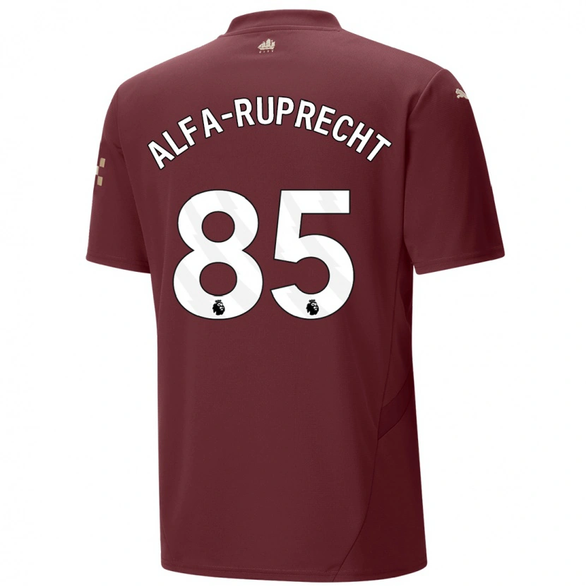 Danxen Dame Farid Alfa-Ruprecht #85 Rødbrun Tredje Sett Drakt Trøye 2024/25 Skjorter T-Skjorte