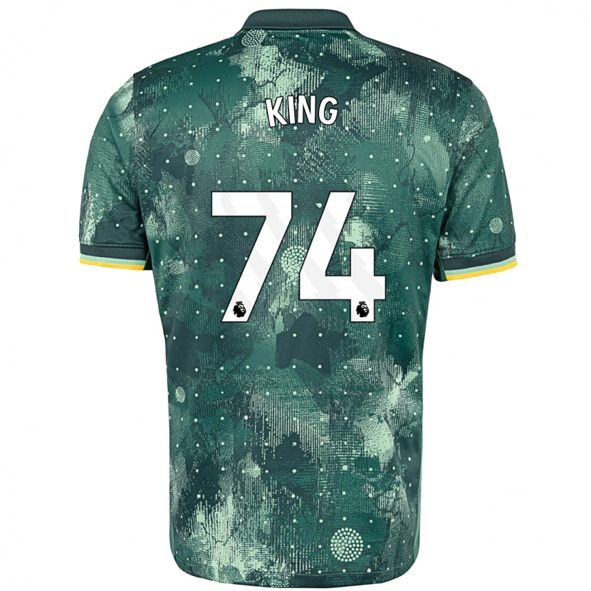 Danxen Dame Maeson King #74 Mintgrønn Tredje Sett Drakt Trøye 2024/25 Skjorter T-Skjorte