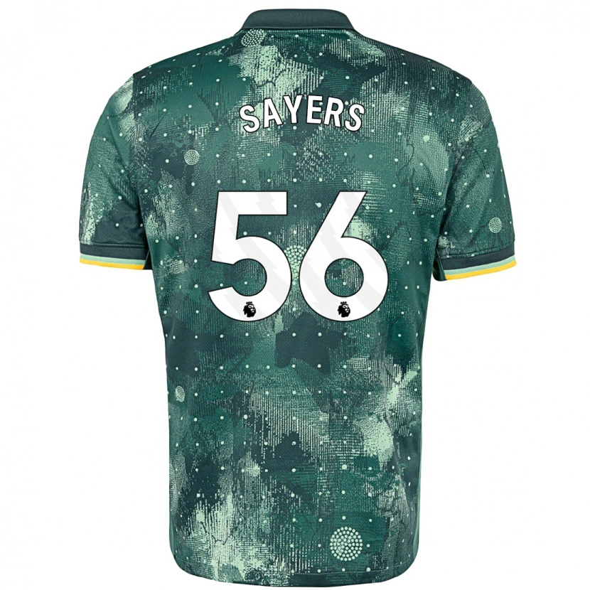 Danxen Dame Charlie Sayers #56 Mintgrønn Tredje Sett Drakt Trøye 2024/25 Skjorter T-Skjorte