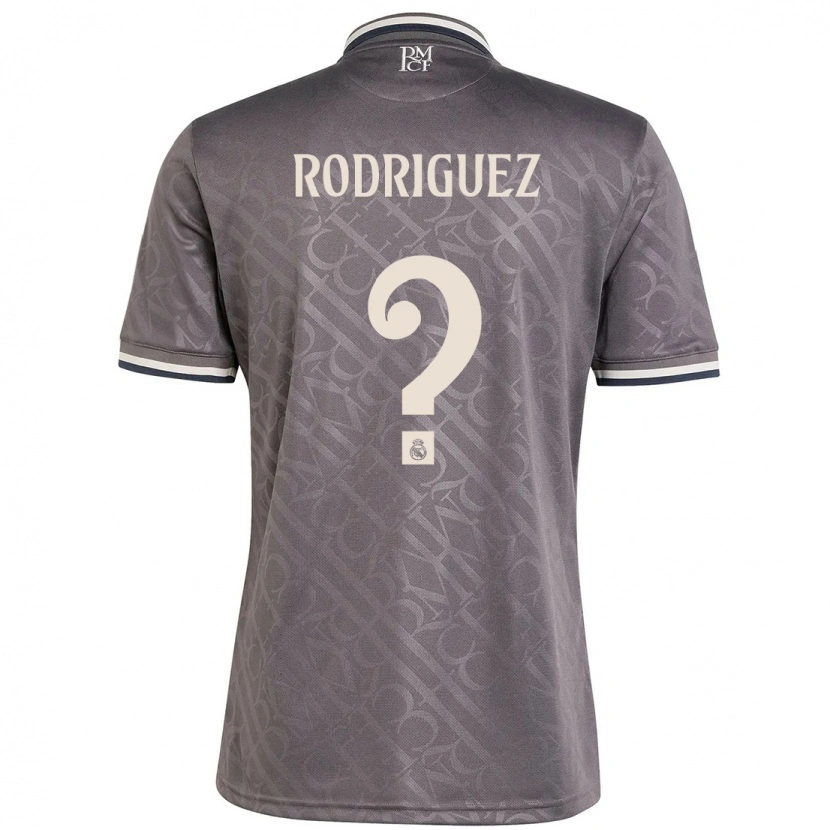 Danxen Dame Álvaro Rodríguez #0 Kull Tredje Sett Drakt Trøye 2024/25 Skjorter T-Skjorte