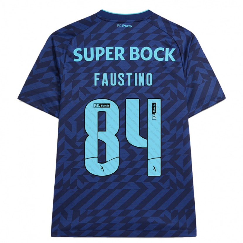 Danxen Dame Levi Faustino #84 Marineblå Tredje Sett Drakt Trøye 2024/25 Skjorter T-Skjorte