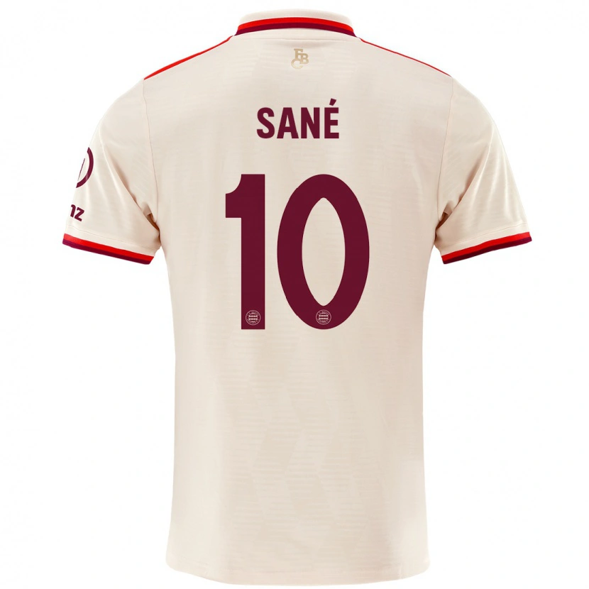 Danxen Dame Leroy Sané #10 Sengetøy Tredje Sett Drakt Trøye 2024/25 Skjorter T-Skjorte