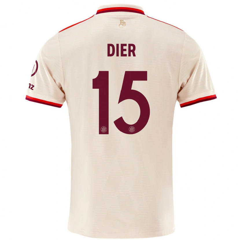 Danxen Dame Eric Dier #15 Sengetøy Tredje Sett Drakt Trøye 2024/25 Skjorter T-Skjorte