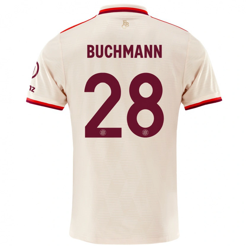 Danxen Dame Tarek Buchmann #28 Sengetøy Tredje Sett Drakt Trøye 2024/25 Skjorter T-Skjorte