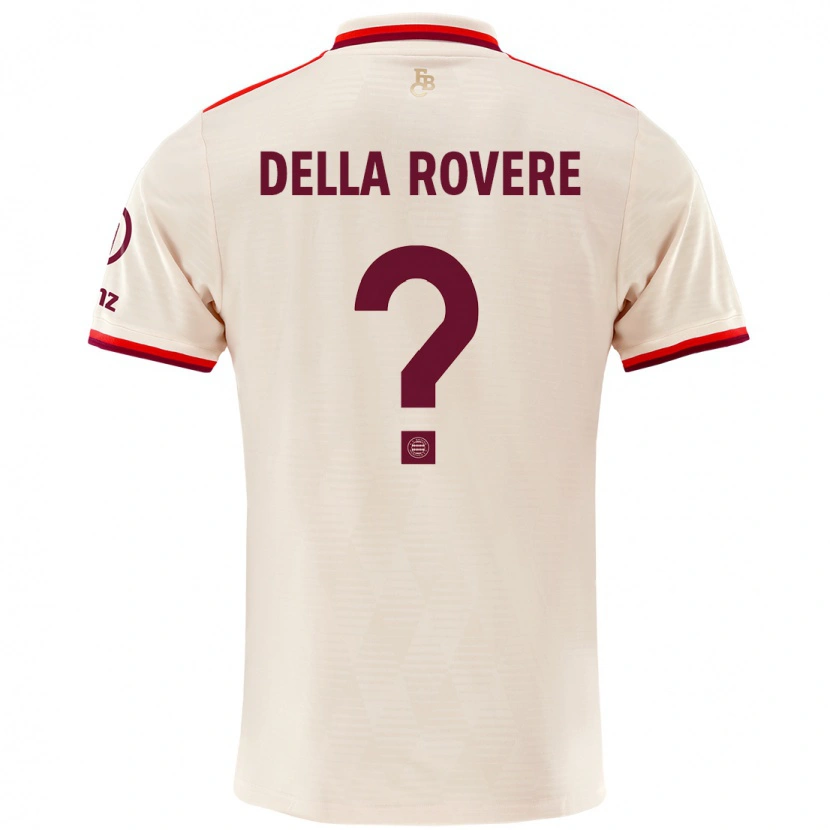 Danxen Dame Guido Della Rovere #0 Sengetøy Tredje Sett Drakt Trøye 2024/25 Skjorter T-Skjorte