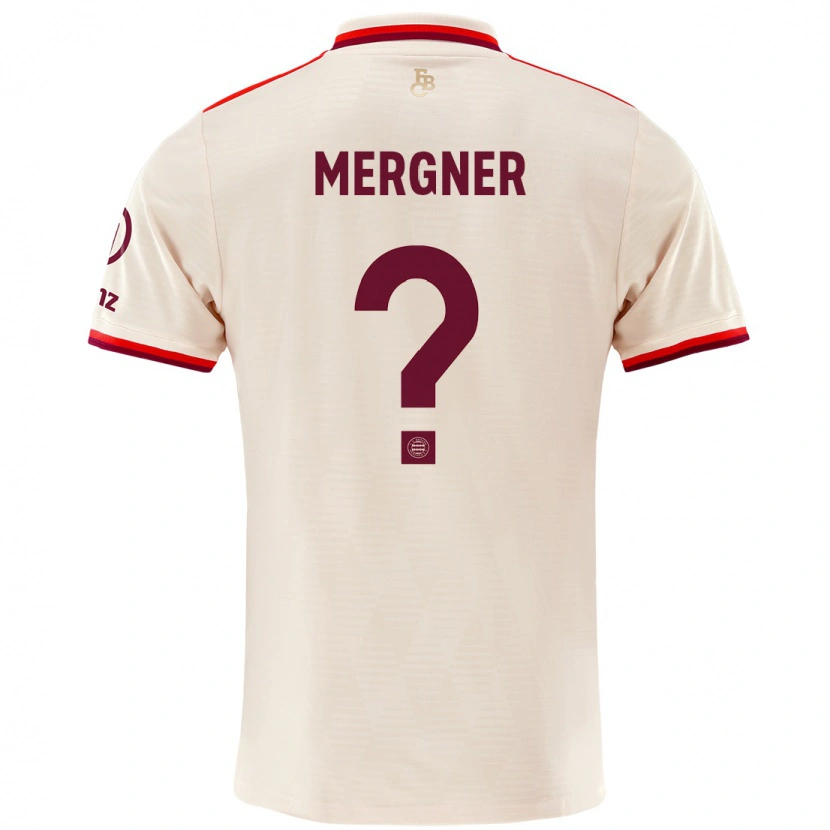Danxen Dame Max Mergner #0 Sengetøy Tredje Sett Drakt Trøye 2024/25 Skjorter T-Skjorte