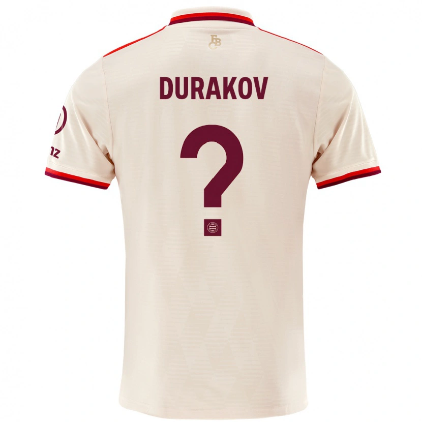 Danxen Dame Sejdo Durakov #0 Sengetøy Tredje Sett Drakt Trøye 2024/25 Skjorter T-Skjorte