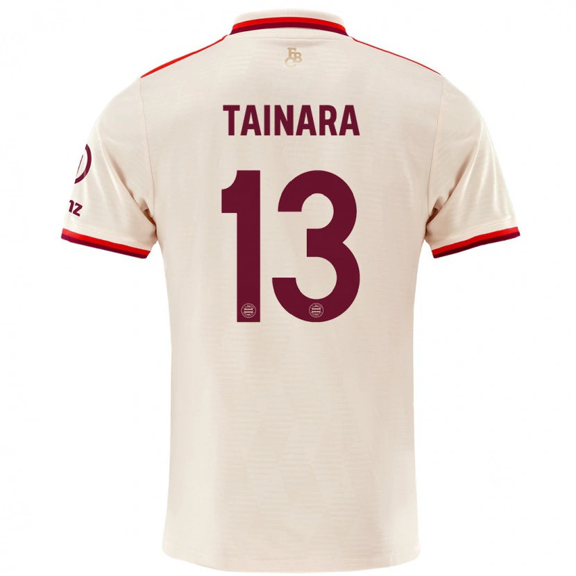 Danxen Dame Tainara #13 Sengetøy Tredje Sett Drakt Trøye 2024/25 Skjorter T-Skjorte