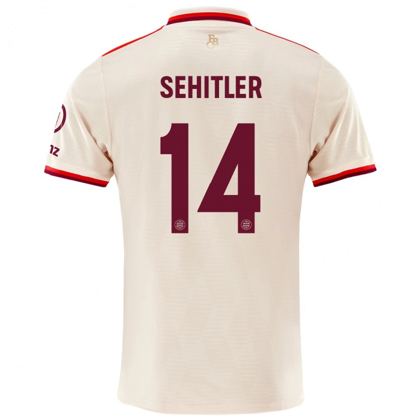Danxen Dame Alara Şehitler #14 Sengetøy Tredje Sett Drakt Trøye 2024/25 Skjorter T-Skjorte