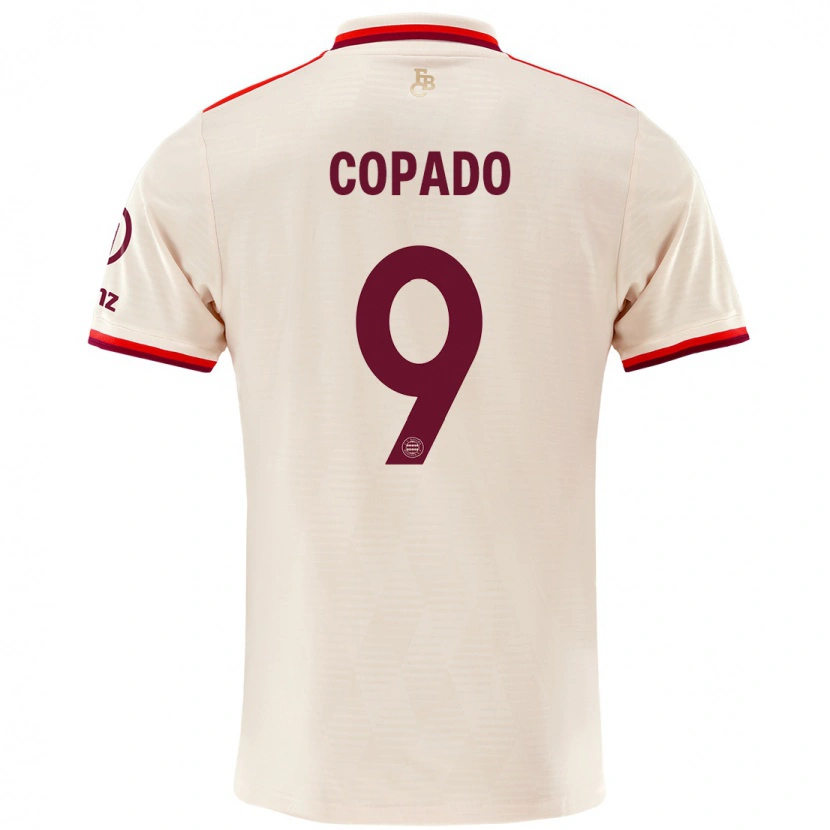 Danxen Dame Lucas Copado #9 Sengetøy Tredje Sett Drakt Trøye 2024/25 Skjorter T-Skjorte