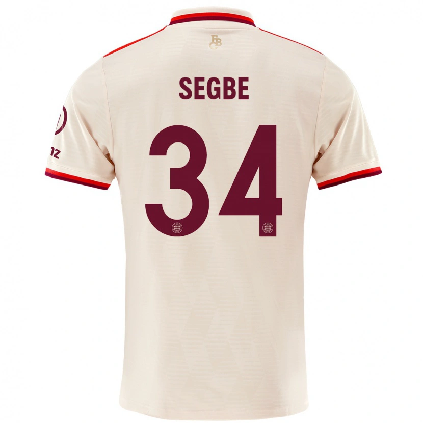 Danxen Dame Désiré Sègbè #34 Sengetøy Tredje Sett Drakt Trøye 2024/25 Skjorter T-Skjorte