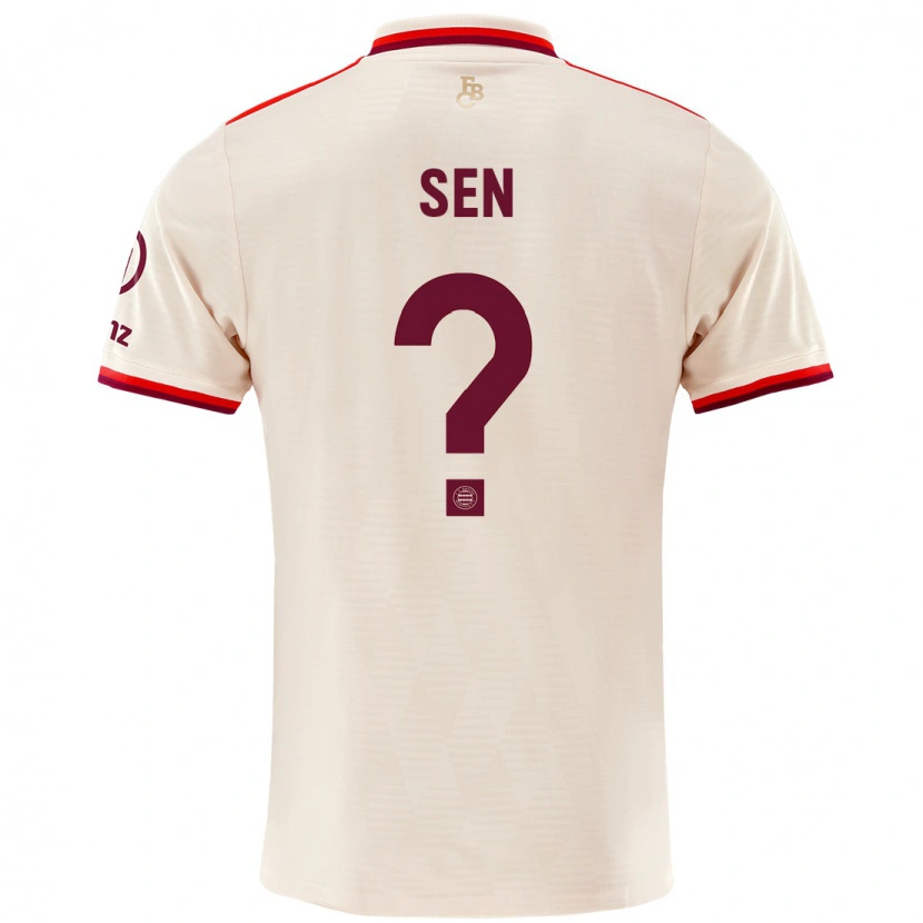 Danxen Dame Salih Sen #0 Sengetøy Tredje Sett Drakt Trøye 2024/25 Skjorter T-Skjorte
